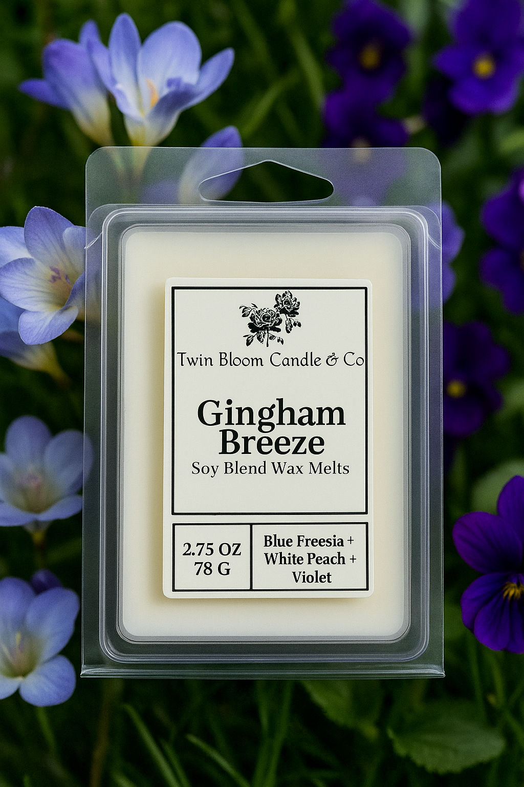 Gingham Breeze | Soy Blend Wax Melt | 2.75 oz