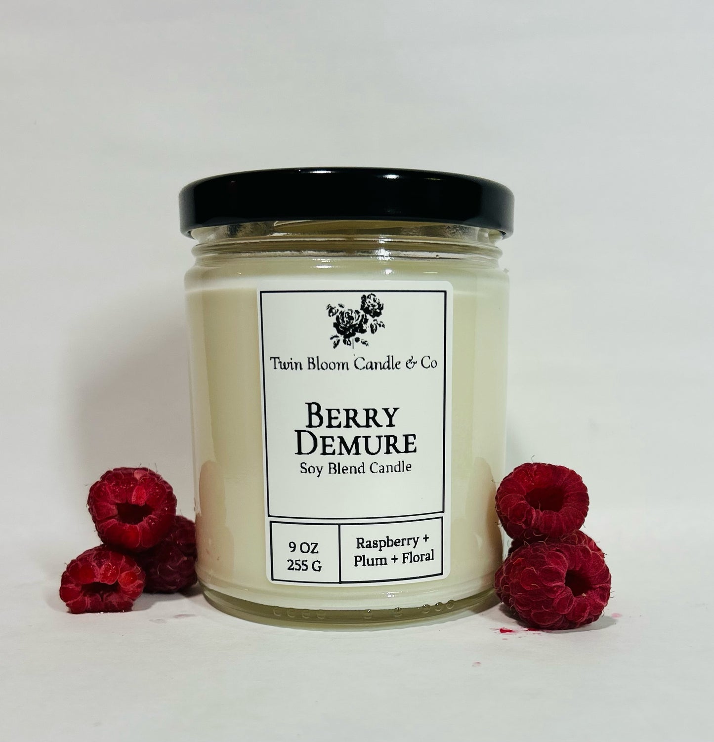 Berry Demure | Soy Blend Candle | 9oz